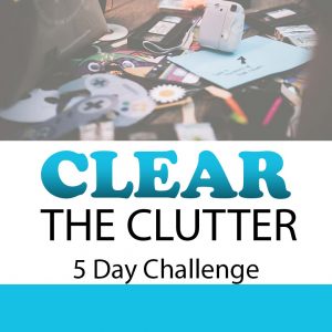 clear the clutter 5 day challenge plr